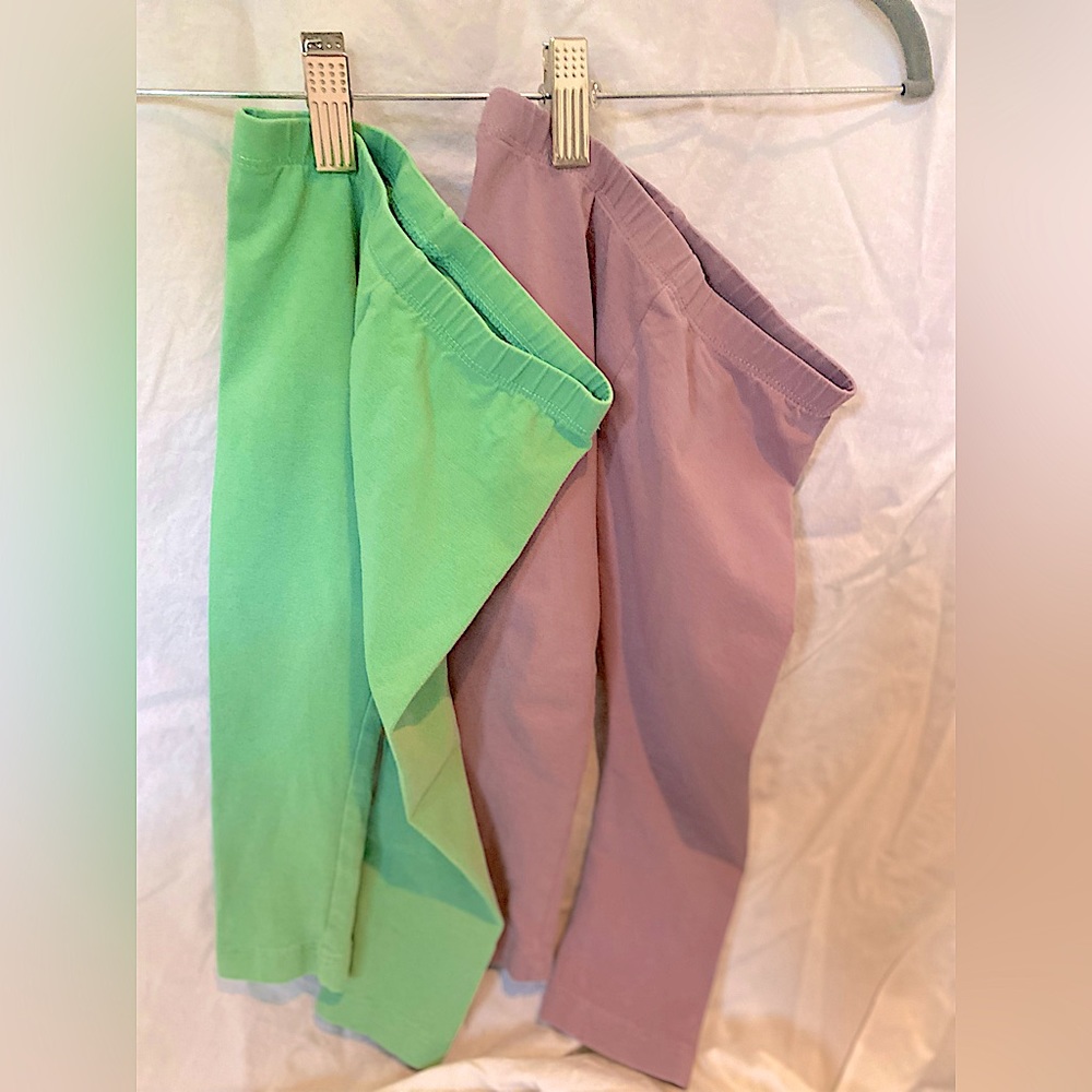 PERFECT CONDITION Pact leggings. Size 18-24 months. Selling as set.